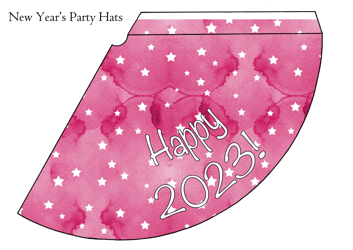New Year Hat Template, Page 3