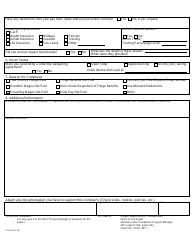 Form 734-2547 Prevailing Wage Complaint Form - Oregon, Page 2