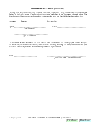 Form SC-3068 Advisement and Waiver of Right to Counsel (Faretta Waiver) - Santa Barbara County, California, Page 4