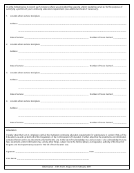 Veterinarian Form COSN Attestation of Veterinarian&#039;s Provision of Free Spaying and/or Neutering Services for Continuing Education Credit - New York, Page 2