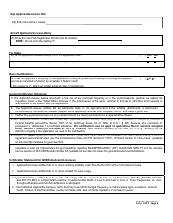 FCC Form 605 Quick-Form Application for Authorization in the Ship, Aircraft, Amateur, Restricted and Commercial Operator, and General Mobile Radio Services, Page 11
