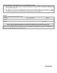 FCC Form 605 Quick-Form Application for Authorization in the Ship, Aircraft, Amateur, Restricted and Commercial Operator, and General Mobile Radio Services, Page 12