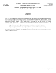 FCC Form 605 Quick-Form Application for Authorization in the Ship, Aircraft, Amateur, Restricted and Commercial Operator, and General Mobile Radio Services, Page 13