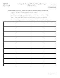 FCC Form 605 Quick-Form Application for Authorization in the Ship, Aircraft, Amateur, Restricted and Commercial Operator, and General Mobile Radio Services, Page 14