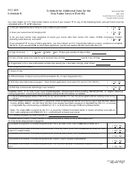FCC Form 605 Quick-Form Application for Authorization in the Ship, Aircraft, Amateur, Restricted and Commercial Operator, and General Mobile Radio Services, Page 18