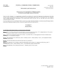 FCC Form 605 Quick-Form Application for Authorization in the Ship, Aircraft, Amateur, Restricted and Commercial Operator, and General Mobile Radio Services, Page 20