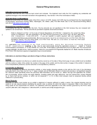 FCC Form 605 Quick-Form Application for Authorization in the Ship, Aircraft, Amateur, Restricted and Commercial Operator, and General Mobile Radio Services, Page 3
