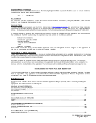 FCC Form 605 Quick-Form Application for Authorization in the Ship, Aircraft, Amateur, Restricted and Commercial Operator, and General Mobile Radio Services, Page 4