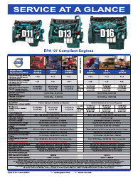 &quot;Maintenance Schedule for EPA '07 Compliant Engines - Volvo&quot;