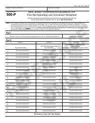 Form CBT-100 New Jersey Corporation Business Tax Return - New Jersey, Page 16