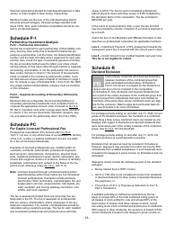 Instructions for Form CBT-100U New Jersey Corporation Business Tax Unitary Return - New Jersey, Page 16