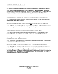 Application to Act as a Third Party Administrator in the State of Louisiana - Louisiana, Page 5