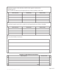 Form F37 Child Support Affidavit - British Columbia, Canada, Page 10