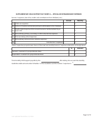 Form F37 Child Support Affidavit - British Columbia, Canada, Page 5