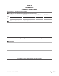 Form F5 Counterclaim - British Columbia, Canada, Page 15