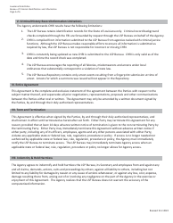 Civil Agency User Agreement - Louisiana, Page 5