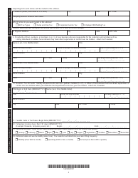 Form 2643A Missouri Tax Registration Application - Missouri, Page 2