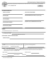Document preview: Ucc Custom Searches - Request for Information - Oregon