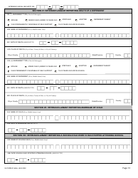 VA Form 21-686C Application Request to Add and/or Remove Dependents, Page 13