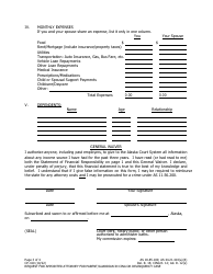 Form CP-410 Request for Appointed Attorney for Parent/Guardian in Cina or Delinquency Case - Alaska, Page 3