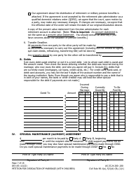 Form DR-105 Petition for Dissolution of Marriage (With Children) - Alaska, Page 7