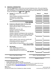 Form DR-100 Petition for Dissolution of Marriage (No Minor Children) - Alaska, Page 3