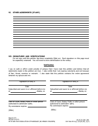 Form DR-100 Petition for Dissolution of Marriage (No Minor Children) - Alaska, Page 8