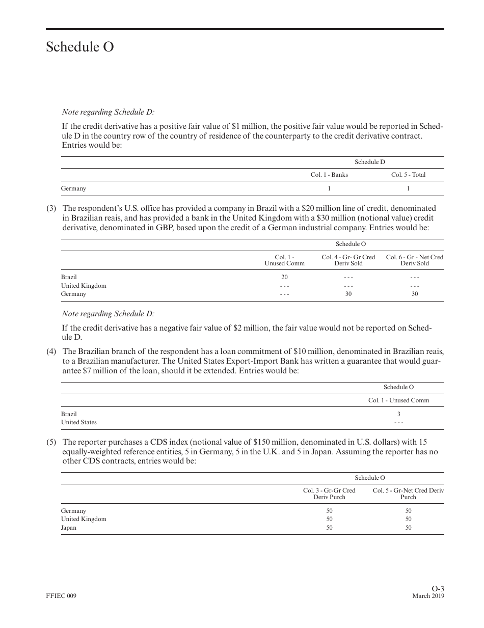 Instructions for Form FFIEC009 Country Exposure Report, Page 33