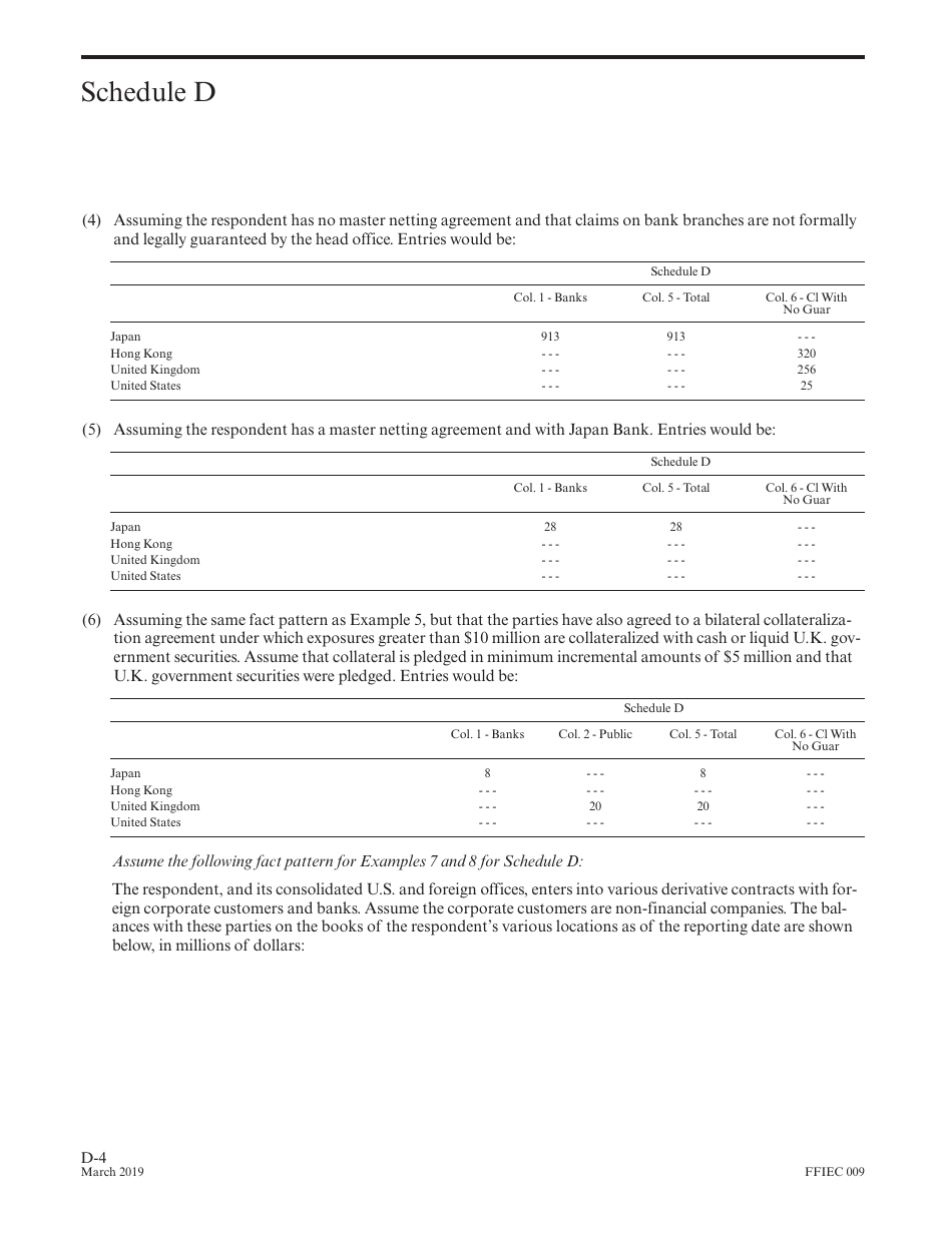 Instructions for Form FFIEC009 Country Exposure Report, Page 38
