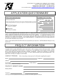 Temporary Mobile Home Permit Application - Stanislaus County, California, Page 3