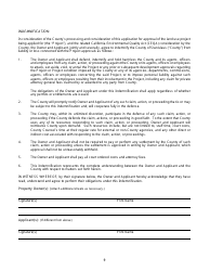 Temporary Mobile Home Permit Application - Stanislaus County, California, Page 9
