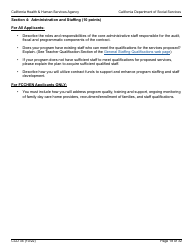 Form CCD34 General Child Care and Development Program Expansion Funds Request for Applications - California, Page 18