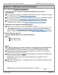 Form CCD34 General Child Care and Development Program Expansion Funds Request for Applications - California, Page 9