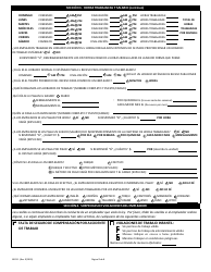 Formulario BOFE1 Informe De Violacion De La Ley Laboral - California (Spanish), Page 2
