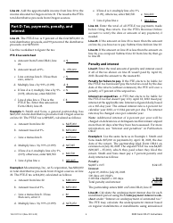 Instructions for Form OR-21, 150-107-114 Oregon Pass-Through Entity Elective Tax Return - Oregon, Page 4