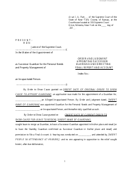 Order and Judgement Appointing Successor Guardian and Directing Final Report and Account - Nassau County, New York, Page 2