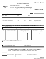 FPPC Form 615 Lobbyist Report - California, Page 2