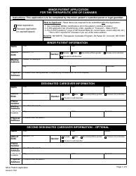 Minor Patient Application for the Therapeutic Use of Cannabis - New Hampshire, Page 3