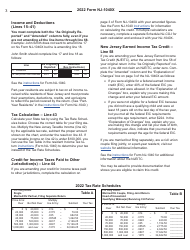 Instructions for Form NJ-1040X New Jersey Amended Resident Income Tax Return - New Jersey, Page 3