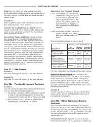 Instructions for Form NJ-1040NR New Jersey Nonresident Income Tax Return - New Jersey, Page 19