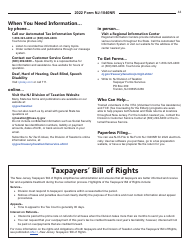 Instructions for Form NJ-1040NR New Jersey Nonresident Income Tax Return - New Jersey, Page 44