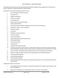 Air Quality Standard Registration Application Form - Arizona, Page 15