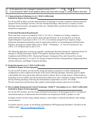 Aquifer Protection Permit Application - Arizona, Page 13