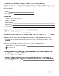 Aquifer Protection Permit Application - Arizona, Page 8