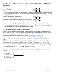 Aquifer Protection Permit Application - Arizona, Page 9