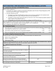 ADEQ Form 2A/2S Arizona Pollutant Discharge Elimination System Application - Arizona, Page 10