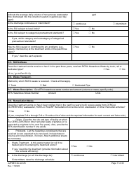 ADEQ Form 2A/2S Arizona Pollutant Discharge Elimination System Application - Arizona, Page 11