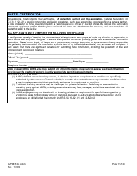 ADEQ Form 2A/2S Arizona Pollutant Discharge Elimination System Application - Arizona, Page 12