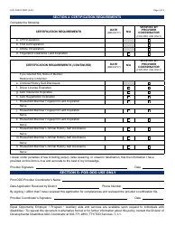 Form LCR-1025A Application for Initial Hcbs Certification for Independent Providers - Arizona, Page 3