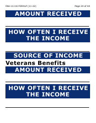 Form FAA-1111A-XLP Participant Statement Verification Worksheet (Extra Large Print) - Arizona, Page 24